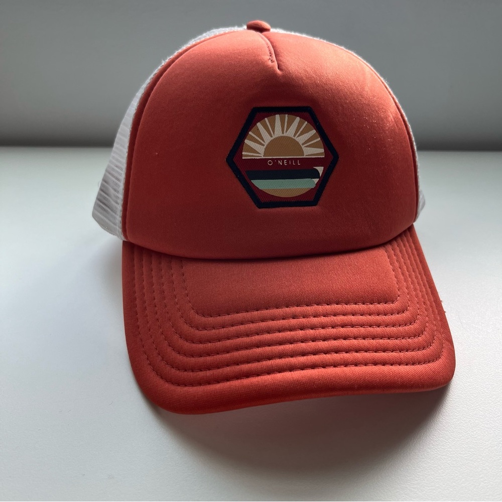 O'NEIL BROWN FOAM SUNSET TRUCKER HAT SNAPBACK ADULT OS